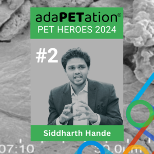Our second nomination for PET Heroes 2024 is Siddharth Hande