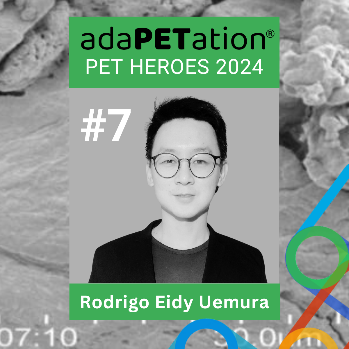Our seventh nominee for PET Heroes 2024 is Rodrigo Eidy Uemura of Litro de Luz